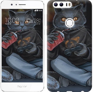 

Чехол gamer cat для Huawei Honor 8 635582