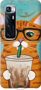 Чехол Зеленоглазый кот в очках для Xiaomi Mi 10 Ultra