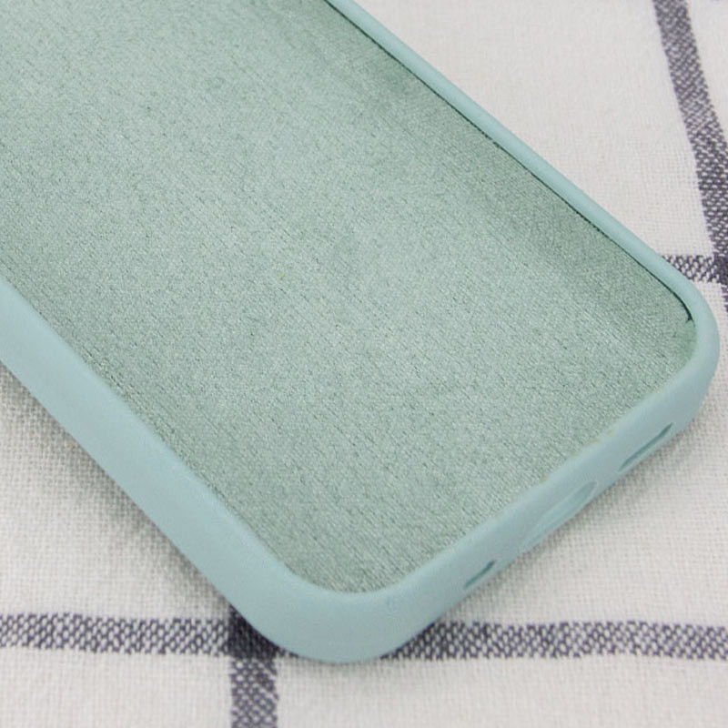 Фото Чехол Silicone Case Full Protective (AA) NO LOGO для Apple iPhone 16 Pro (6.3") (Бирюзовый / Turquoise) на vchehle.ua