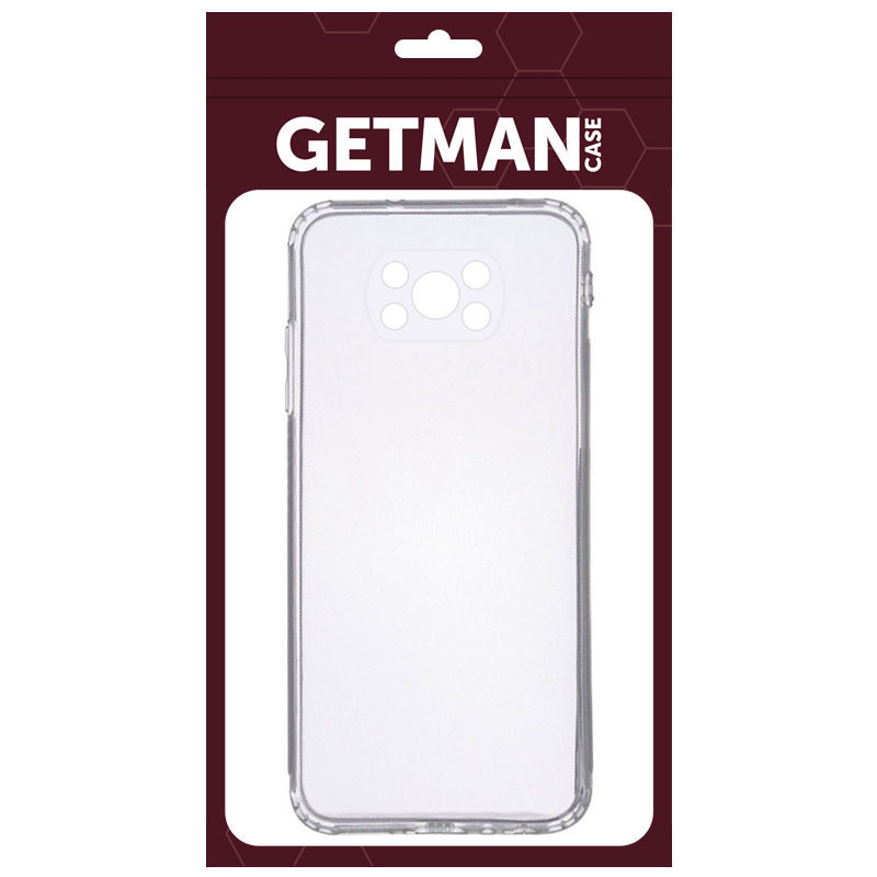 

TPU чохол GETMAN Clear 1,0 mm для Xiaomi Poco X3 NFC (Прозорий) 1068219