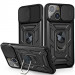 Ударопрочный чехол Camshield Serge Ring для Apple iPhone 13 (6.1") (Черный)