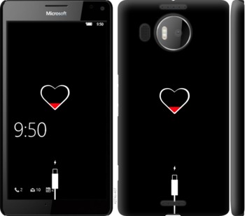 

Чохол Подзарядка сердца для Microsoft Lumia 950 XL Dual Sim 721580