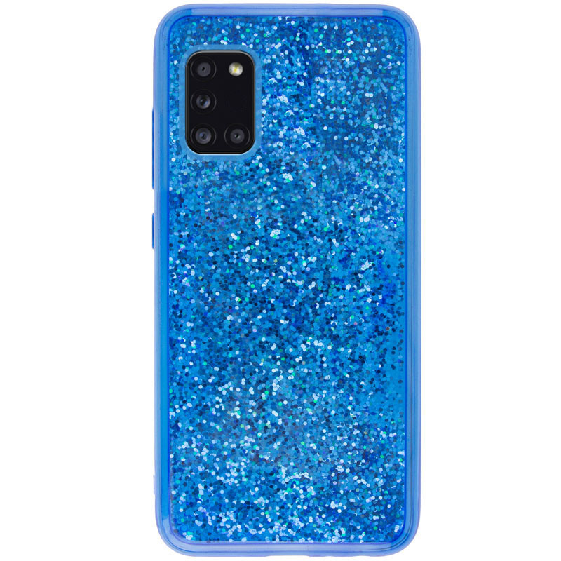 

TPU+PC чохол Sparkle (glitter) на Samsung Galaxy A31 (Синій) 911154