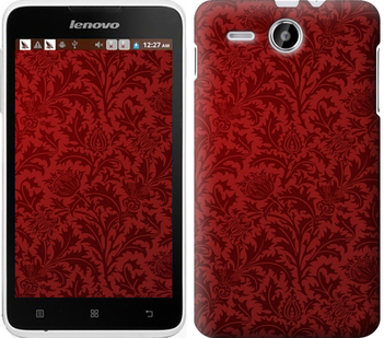 

Чехол Чехол цвета бордо для Lenovo A529 649887