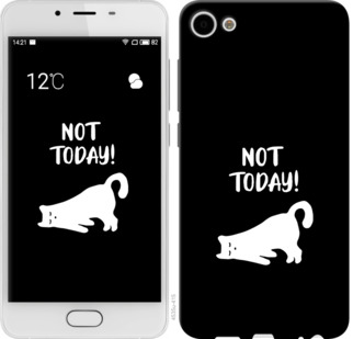 

Чохол Втомлений кіт на Meizu U10 874345