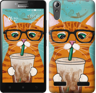 

Чехол Зеленоглазый кот в очках для Lenovo A6000 625233