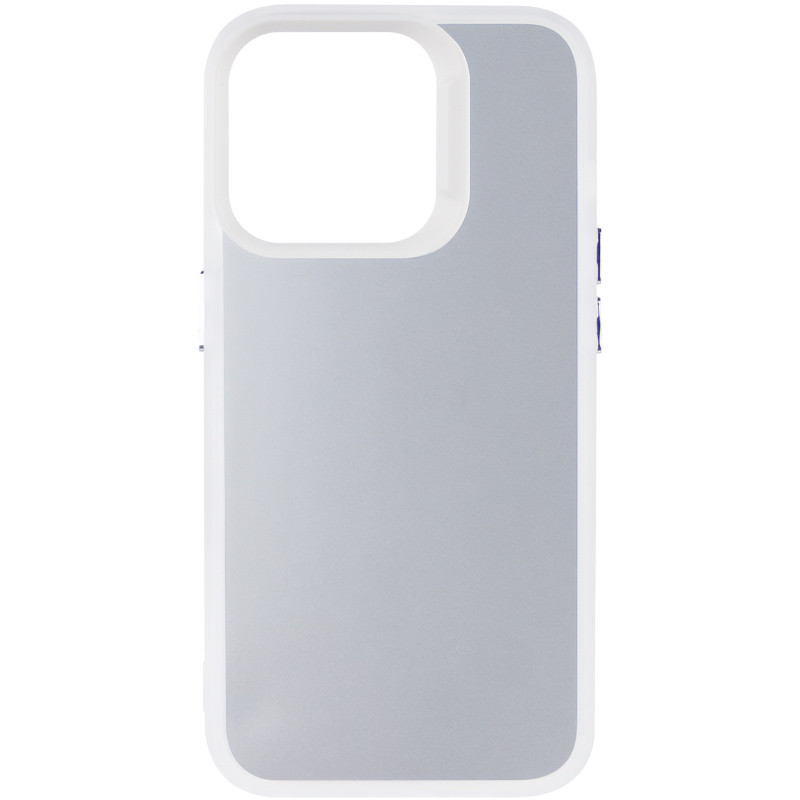 TPU+PC чохол Magic glow with protective edge на Apple iPhone 15 Pro (6.1") (White)