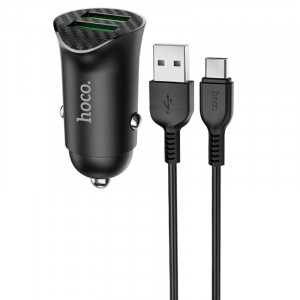 АЗУ Hoco Z39 QC3.0 (2USB) + Type-C