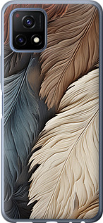 

Чохол Листя у стилі бохо на Vivo Y52S 1628707