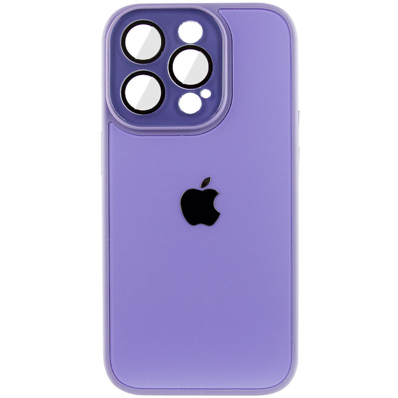 Чохол TPU+Glass Sapphire Midnight на Apple iPhone 13 Pro (6.1") (Фіолетовий / Ultra Violet)