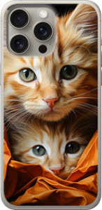 Чехол Котики 2 для iPhone 15 Pro Max