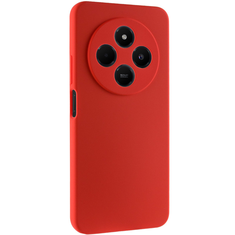 Чехол Silicone Cover Lakshmi Full Camera (AAA) для Xiaomi Redmi 14C / Poco C75 (Красный / Red)