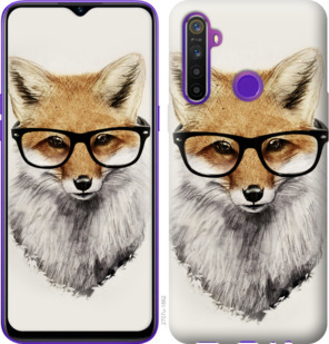 

Чохол Лис в окулярах на Realme 5 918483