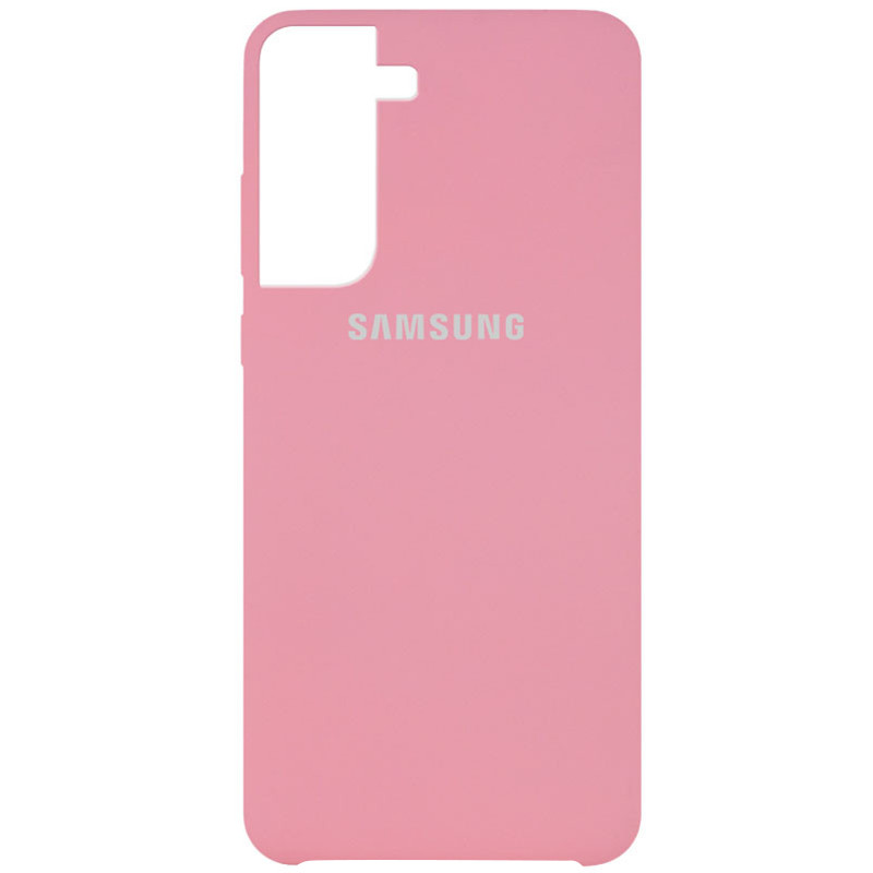 Чохол Silicone Cover (AA) на Samsung Galaxy S21+ (Рожевий / Pink)