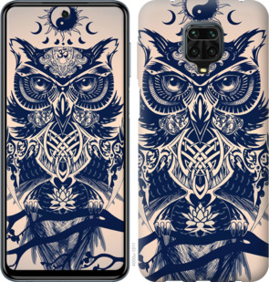 

Чехол Узорчатая сова для Xiaomi Redmi Note 9S 932349