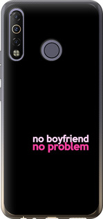 

Чехол no boyfriend no problem для Tecno Camon 12 Air CC6 1635414