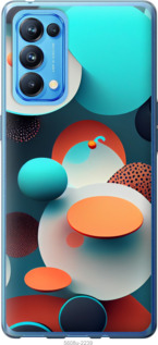 

Чехол Горошек абстракция для Oppo Reno5 Pro 1543792