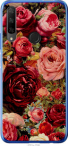 Чехол Цветущие розы для Huawei Honor 9X