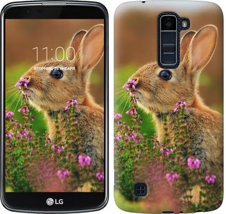 

Чехол Кролик и цветы для LG K10 / K410 304770