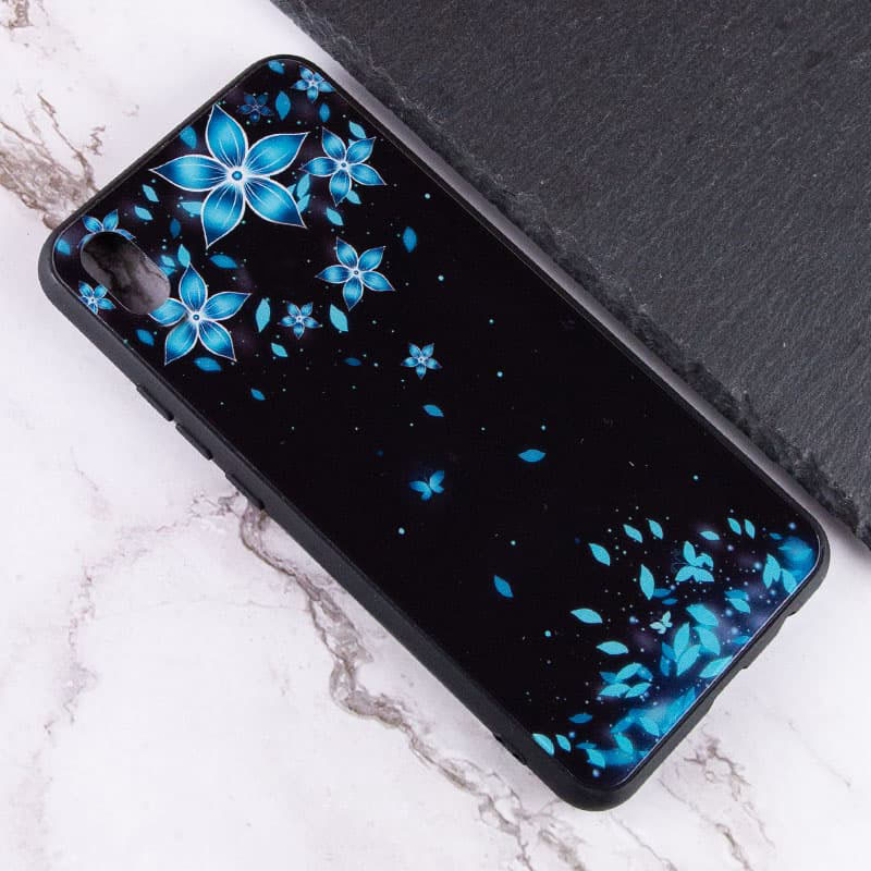 Фото TPU+Glass чехол Diversity для Xiaomi Redmi 9A (Bloom) в магазине vchehle.ua