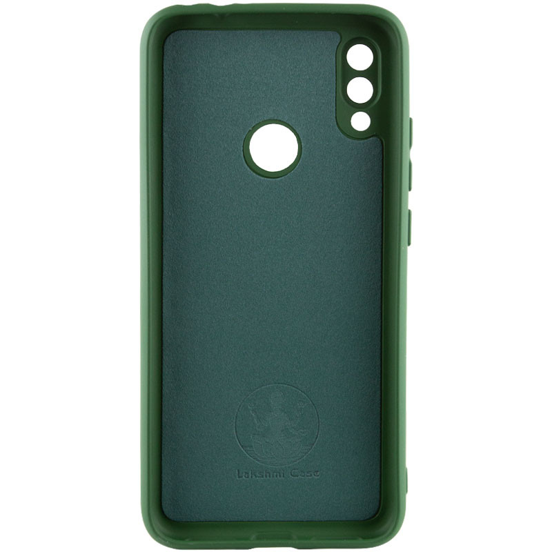 Фото Чехол Silicone Cover Lakshmi Full Camera (A) для Xiaomi Redmi Note 7 / Note 7 Pro / Note 7s (Зеленый / Dark green) на vchehle.ua