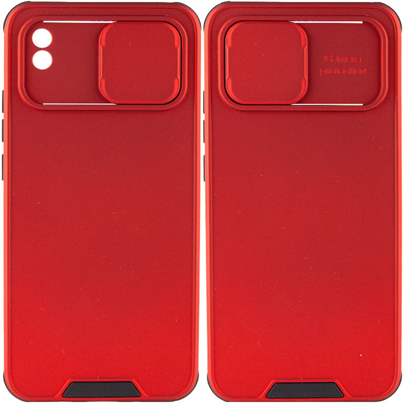 

TPU+PC чехол Lens series для Xiaomi Redmi 9A (Красный) 1213066