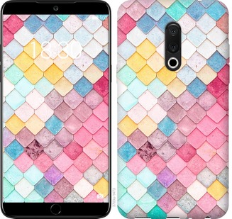 

Чехол Красочная черепица для Meizu 15 Plus 670138