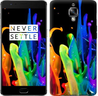 

Чехол брызги краски для OnePlus 3 381579