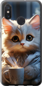 Чехол White cat для Xiaomi Mi8