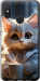 Чохол White cat на Xiaomi Mi8