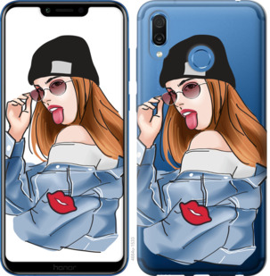 

Чехол Девушка v3 для Huawei Honor Play 843128
