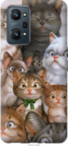 Чехол коты для Realme GT Neo 2