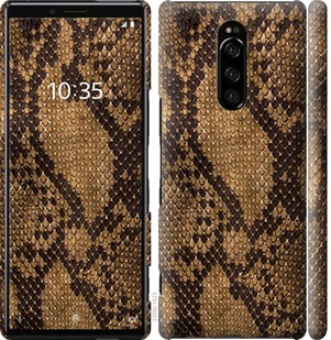 

Чохол Зміїна шкіра на Sony Xperia 1 J9110 764509
