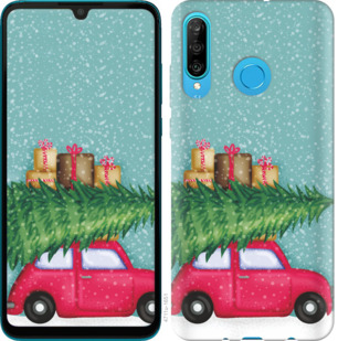 

Чохол Машина з подарунками на Huawei Honor 10i 868212