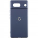 Чохол Silicone Cover Lakshmi Full Camera (AA) with logo на Google Pixel 9a (Синій / Midnight blue)