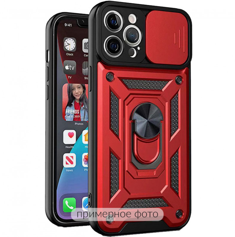 

Ударостійкий чохол Camshield Serge Ring for Magnet на Samsung Galaxy A32 4G (Червоний) 1162457