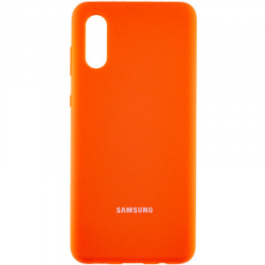 Чехол Silicone Cover Full Protective (AA) для Samsung Galaxy A02