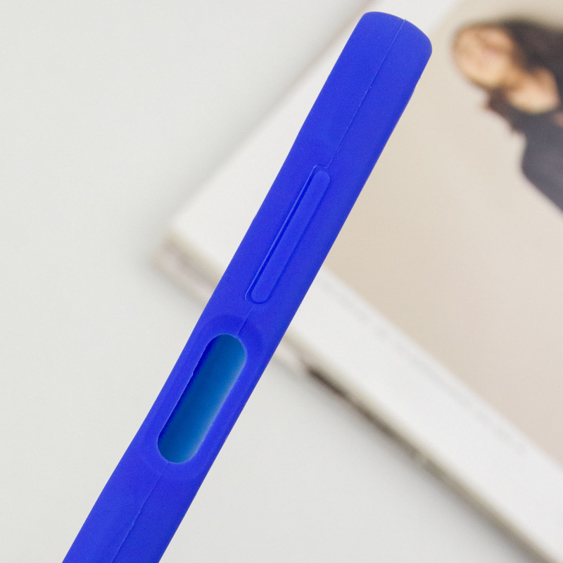 Купить Чехол Silicone Cover Lakshmi Full Camera (AA) для Samsung Galaxy A05s (Синий / Iris) на vchehle.ua