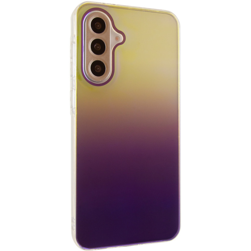 Чехол TPU+PC Glassbend для Samsung Galaxy A35 (Purple)