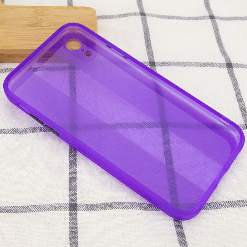Фото Чохол TPU Glossy Line Full Camera на Apple iPhone XR (6.1") (Бузковий) в маназині vchehle.ua