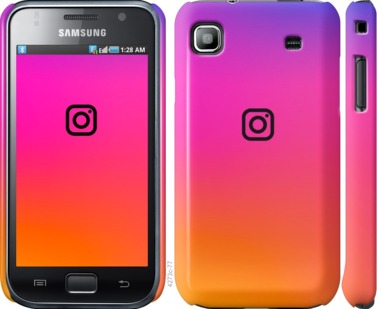 

Чохол Instagram на Samsung Galaxy S i9000 730610