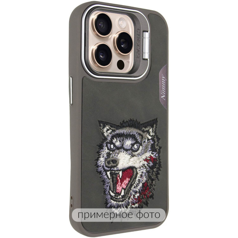 TPU+PC чехол Friends для Apple iPhone 15 Pro (6.1") (Grey Wolf)