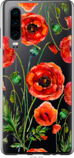 

Чехол Нарисованные маки для Oppo Find X2 945519