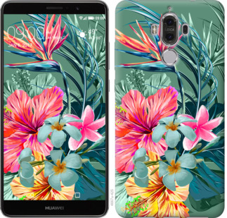 

Чохол Тропічні квіти v1 на Huawei Mate 9 845271