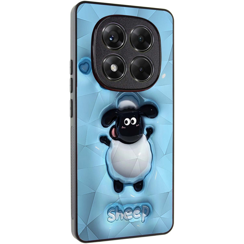 TPU+PC чохол Prisma Fluffie на Xiaomi Redmi Note 14 Pro 4G (Sheep)