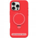 Чохол Silicone Case Full Protective NO LOGO with Ring на Apple iPhone 16e (6.1") (Red)