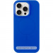 Чохол Silicone Case Full Protective (AA) NO LOGO with Magnetic Safe на Apple iPhone 15 Plus (6.7") (Синій / Capri Blue)