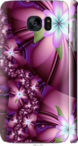 Чехол Цветочная мозаика для Samsung Galaxy S7 Edge G935F