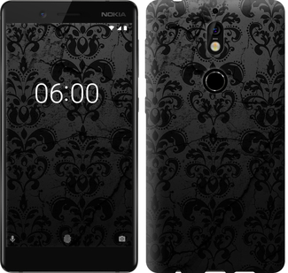 

Чехол узор черный для Nokia 7 648191