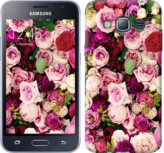 

Чохол Троянди і півонії на Samsung Galaxy J1 (2016) Duos J120H 651946